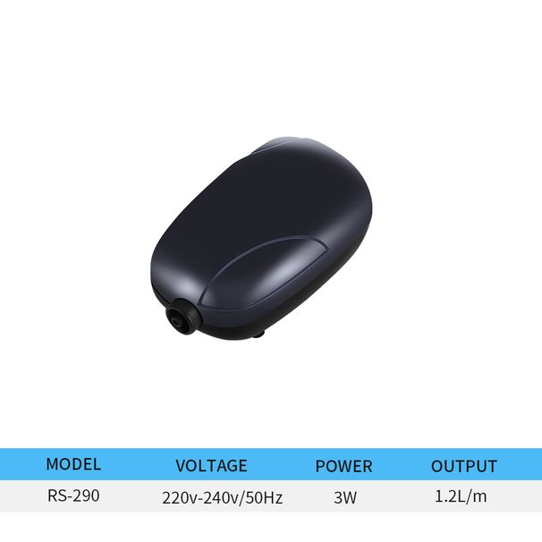 Fish Tank Oxygen Pump Risheng Air Pump Oxygen Pump RS290 Risheng RS390 Oxygen Pump Single And Double Head Cross-border_voghion.com