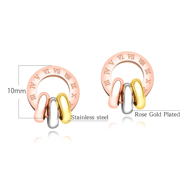 Small fragrant style shell letter earrings women's high-end personality cold wind earrings 2023 new trendy temperament silver needles_voghion.com