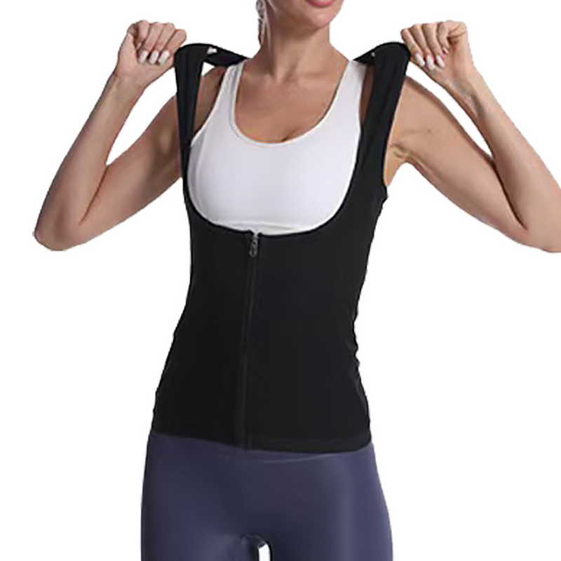 Sports Clothing Women's Body Shaping Clothes Sweat Inducing Clothes Sports Fitness Sweat Inducing Vest Waist And Abdomen Shaping Clothes_voghion.com