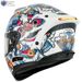 CoolRide Pro Motorcycle Helmet Full Face With Anti-Fog & LED Lights – DOT & ECE Certified – Sleek Matte Black Lion Design_voghion.com