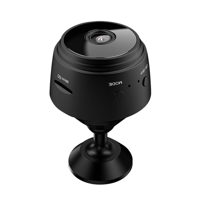 Caméra de sécurité sans fil - Vue panoramique à 360° Vision nocturne HD 2K Détection de mouvement intelligente IP66 Résistant aux intempéries_voghion.com