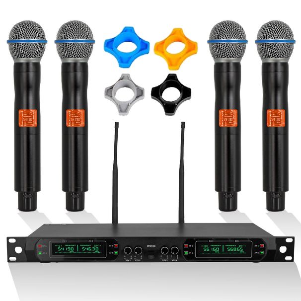 5 Core Wireless Microphones 8 Channel Dynamic Karaoke Professional UHF Singing Mic System Handheld Cordless Microfonos Inalambricos for Singer DJ Chur_voghion.com