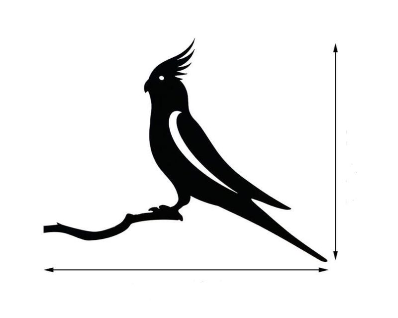 Pārrobežu neatkarīga stacija kaltas dzelzs koka piekariņa dekorācija kolibri papagailis mīlas putni skaista ainava_voghion.com