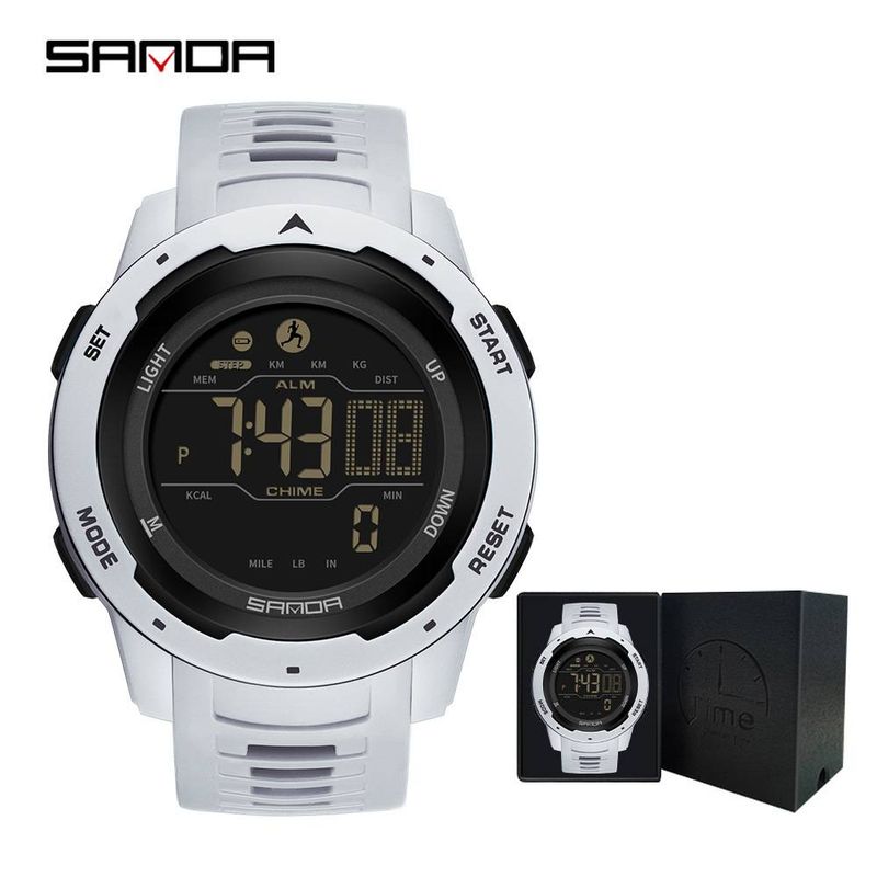 Sports Watch Calorie Pedometer Alarm Clock Waterproof Multifunctional Mountaineering Military Wind Shockproof Smart Watches For Men And Women._voghion.com