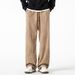 Pantaloni a gamba dritta larghi e versatili da uomo in velluto a coste americano autunno inverno 2024, stile nuovo, casual e ampio_voghion.com