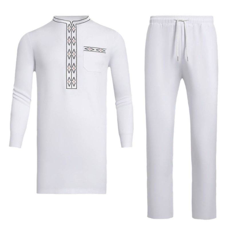 Men's Clothing men's ethnic suits hot selling high quality embroidery style_voghion.com