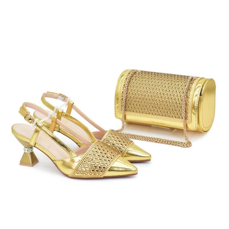 Women’s Shoes Crystal Bridal Heels – 8cm Stiletto Wedding Shoes With Shoe Bag (3 Colors)​​_voghion.com