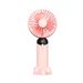 USB Rechargeable Handheld Fan - Mini Portable Desk Fan With Stand Turbo For Students Office & Travel_voghion.com