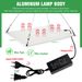 Ledgrowlight Quantum Board Plant Growth Lamp Dimming Full Spectrum Plant Fill Light Indoor Greenhouse Planting_voghion.com