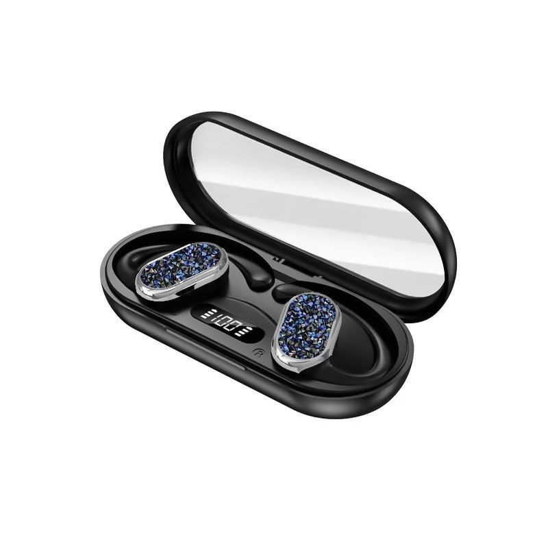 Auriculares Bluetooth Cross Border Diamond de alta calidad, deportivos, sin intraauriculares, resistentes al viento, inalámbricos, de largo alcance y con reducción de ruido._voghion.com