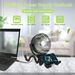Portable Mini Handheld Stroller Cooling Fan Clip On Desk 3Mode USB Rechargeable_voghion.com
