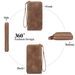 Large Capacity Long Leather Women's Multi-Card Slot Wallet RFID Clutch_voghion.com