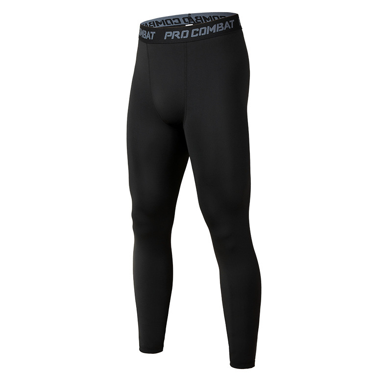 Herrenbekleidung Strumpfhosen Herren Sport Atmungsaktiv Hochelastisch Schweiß Schnelltrocknende Hosen Laufen Basketball Leggings Training Fitnesshose_voghion.com