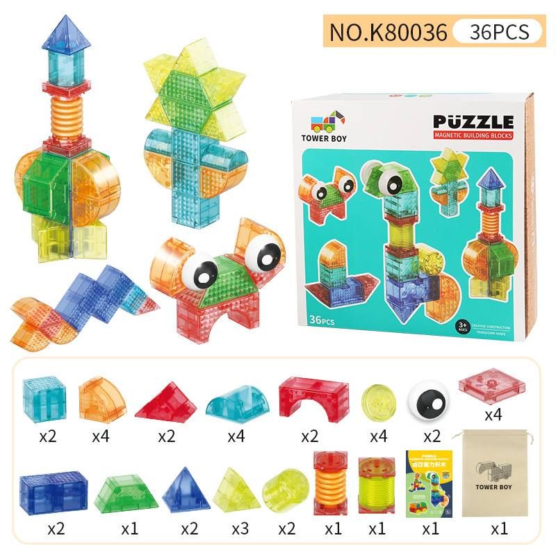 Variety Magnetic Building Blocks Soma Cube Magnetic Tetris Blocks Tangrams Magnetic Sheet Cubes_voghion.com
