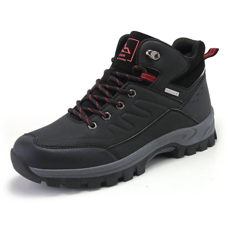 Botas de senderismo altas para hombre 2025, zapatos de invierno para exteriores, con cordones, antideslizantes, para escalada de montaña, deportivas, informales, de ante impermeable, tallas 39-46_voghion.com