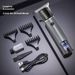 Professioneller Haarschneider – Kabelloser Trimmer aus Titan mit LCD-Display, ultraleisen Motor und Schnellladung Typ C für Männer, Frauen und Haustiere_voghion.com