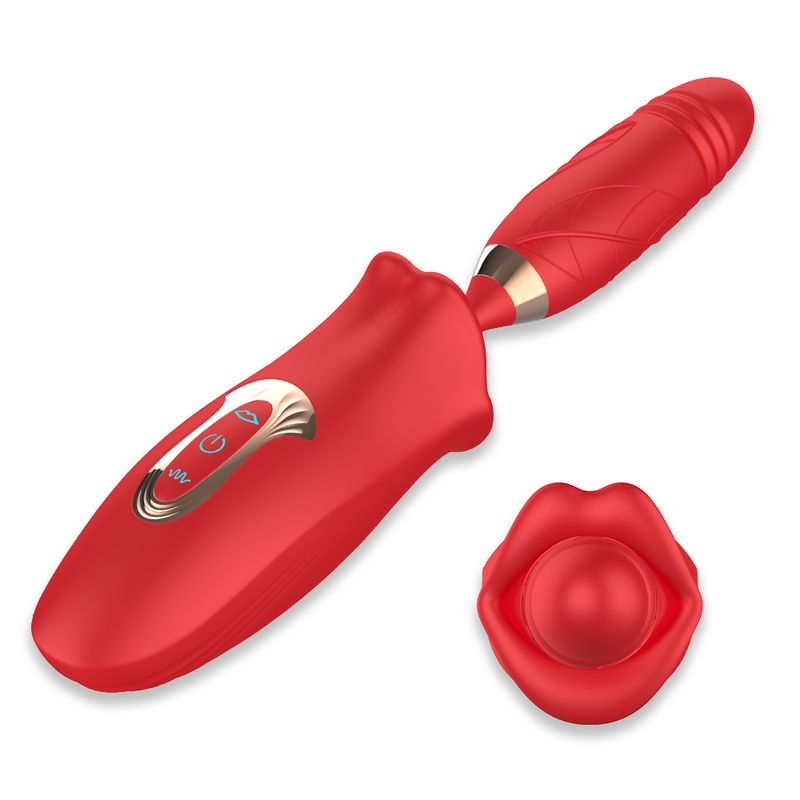 Clitoral Biting Vibrator Thrusting Blowjob Nipples L Massager Female Stimulator Masturbator Sex Toys For Adult_voghion.com
