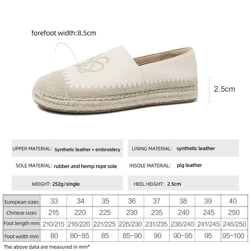 Cameido damskie buty rybackie. Wsuwane buty na wiosnę 2025 r., wygodne z miękkimi cholewkami. Wsuwane białe buty, płaskie pojedyncze buty z głębokim otworem._voghion.com