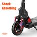 BOGIST C1pro Seated Electric Scooter 500W Motor 48V/13Ah Battery 45km Battery Life Kick Folding Adults E-Scooters_voghion.com