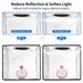 25/40 cm PULUZ Tragbare LED Foto Licht Box Zelt Cube Studio Fotografie_voghion.com