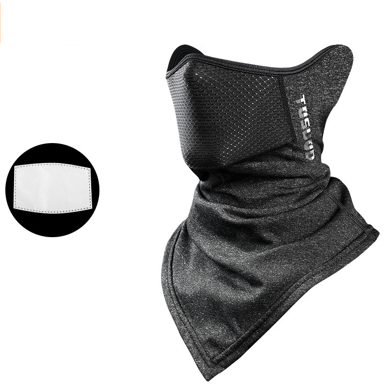 Sports & Entertainment Sports Autumn and Winter Cycling Mask Warm Mask Neck Protector Ear Protector Ski Mask Outdoor Cold Protection Neck_voghion.com