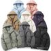 Men's Winter Hooded Cotton Coat – Thickened Loose Fit Couple Style Parka Men's Clothing_voghion.com