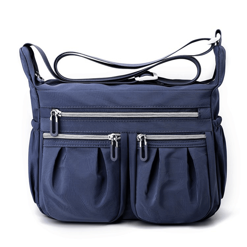 NICOLE & DORIS Women's Cross-body Bags Casual Shoulder Bag Multi Pocket Fashion Satchel Bag Nylon Side Bag_voghion.com