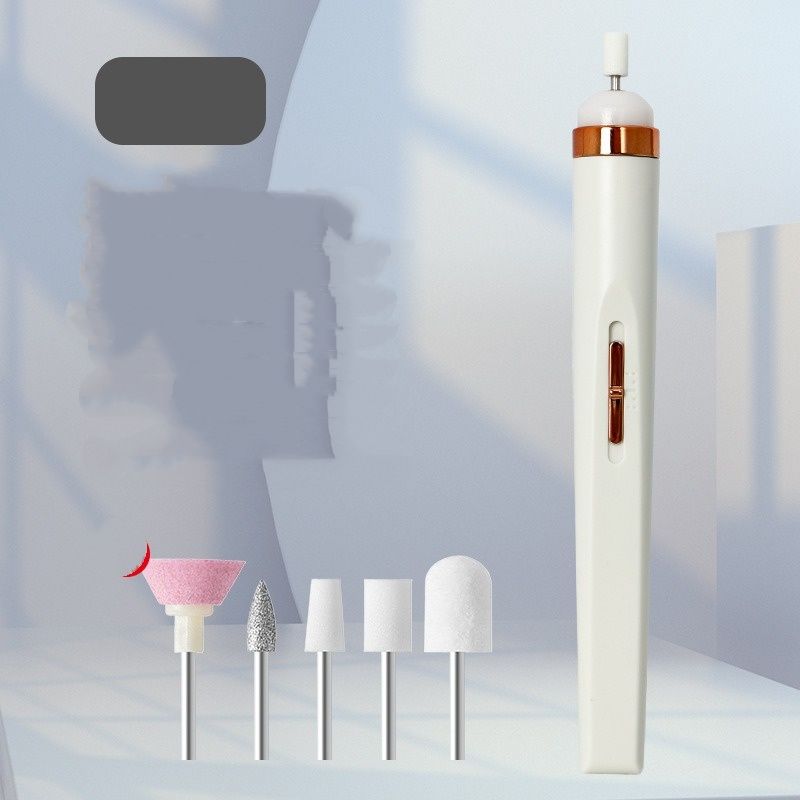 Electric Nail Polish Grinding Machine, Small Polishing And Nail Remover, Portable Nail Polish Remover With Dead Skin Sleeve_voghion.com