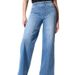 Abbigliamento da donna Moda Quattro lati Elasticizzato Maglia Denim Largo Comodo Elasticizzato Jeans Comodo Tessuto Stesso Stile Corto_voghion.com