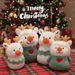 Adorable Christmas Plush Toy – Festive Reindeer & Tree Decorations, Soft Stuffed Animal For Holiday Cheer_voghion.com