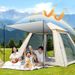 Yuyang Villa Outdoor Tent Camping Gear Family Version One Second Quick Setup No Assembly Required Convenient Picnic_voghion.com