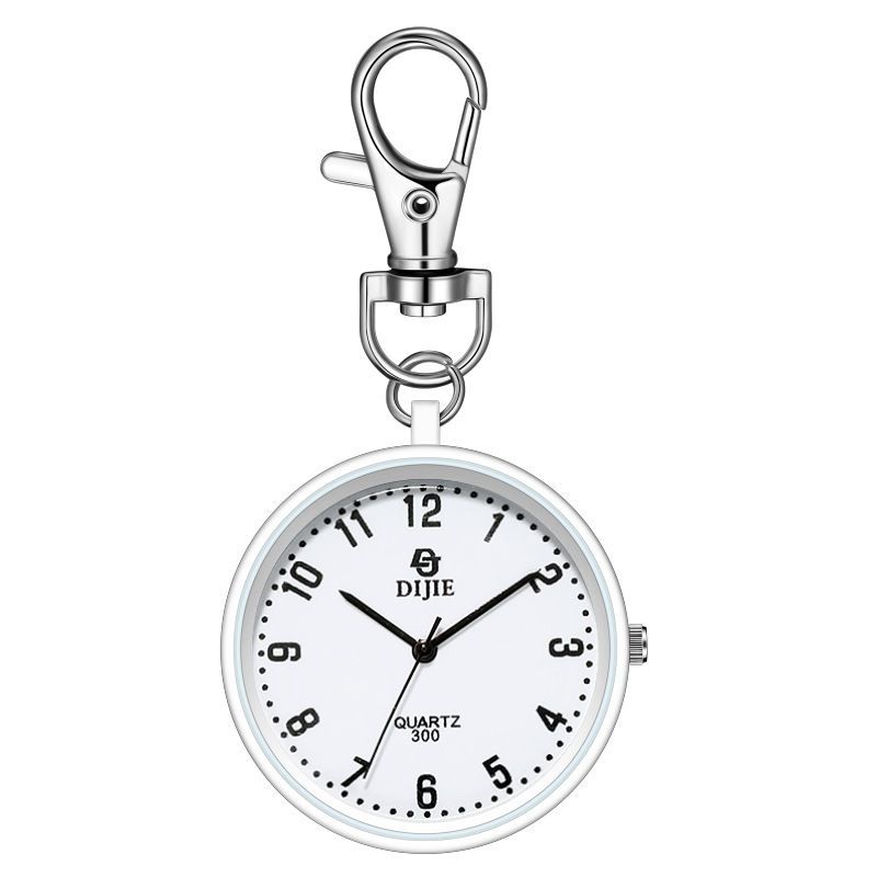 Student For Girls, Large Dial, Pointer, Men's Civil Servant Mini Exam Keychain Pocket Watch_voghion.com