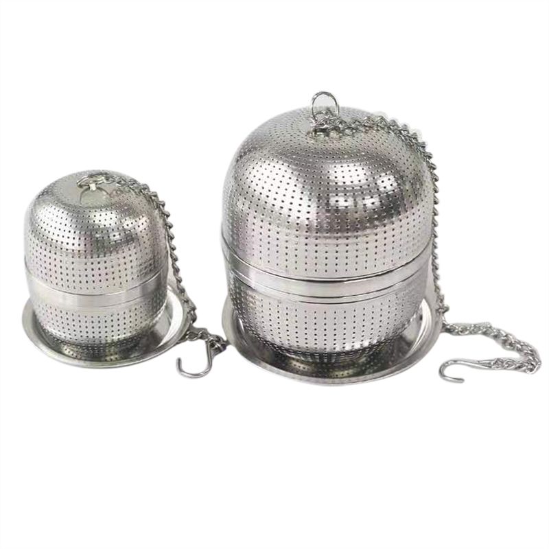 Reusable Stainless Steel Tea Infuser Creative Tea Strainer With Hook Fine Mesh Coffee Filter Teapot Cup Spice Strainer_voghion.com