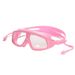 Children's HD Large Frame Waterproof Anti-Fog Flat Transparent Youth With Earplugs Integrated Diving Swimming Goggles_voghion.com