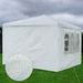 3*3m Gazebo/Wedding Tent w/4 Side Wall_voghion.com