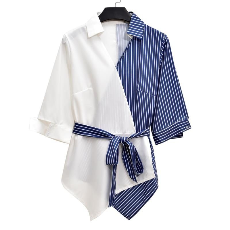 ​​"Plus Size Women's Summer Outfit - Stretchy Two-Piece Set With Slimming Fit, Comfortable & Stylish Matching Top And Pants For Curvy Figures_voghion.com