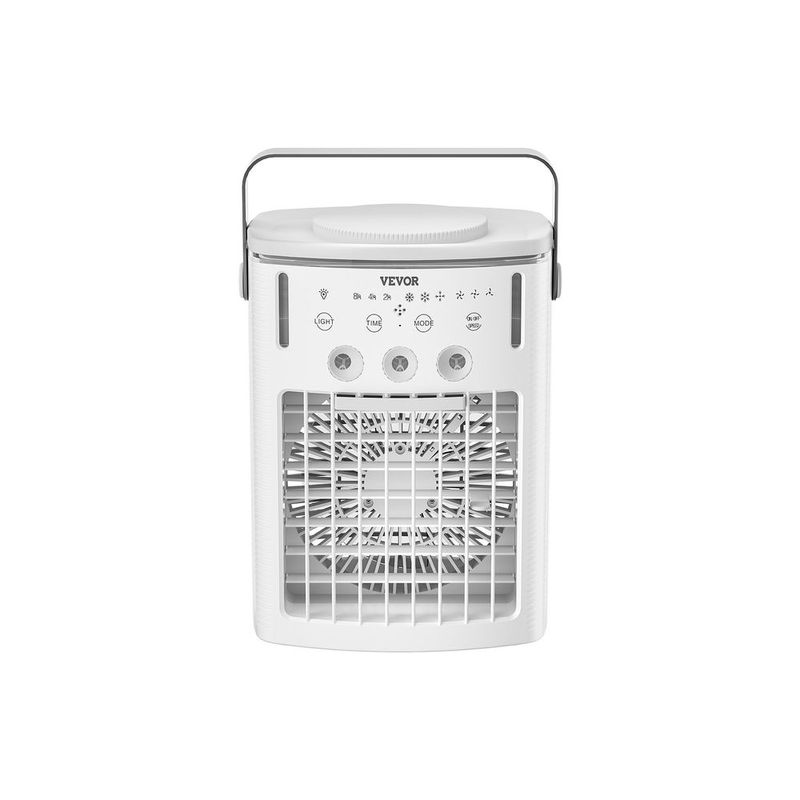 Climatiseur portable 4 en 1, refroidisseur d'air par évaporation et télécommande, 3 vitesses_voghion.com