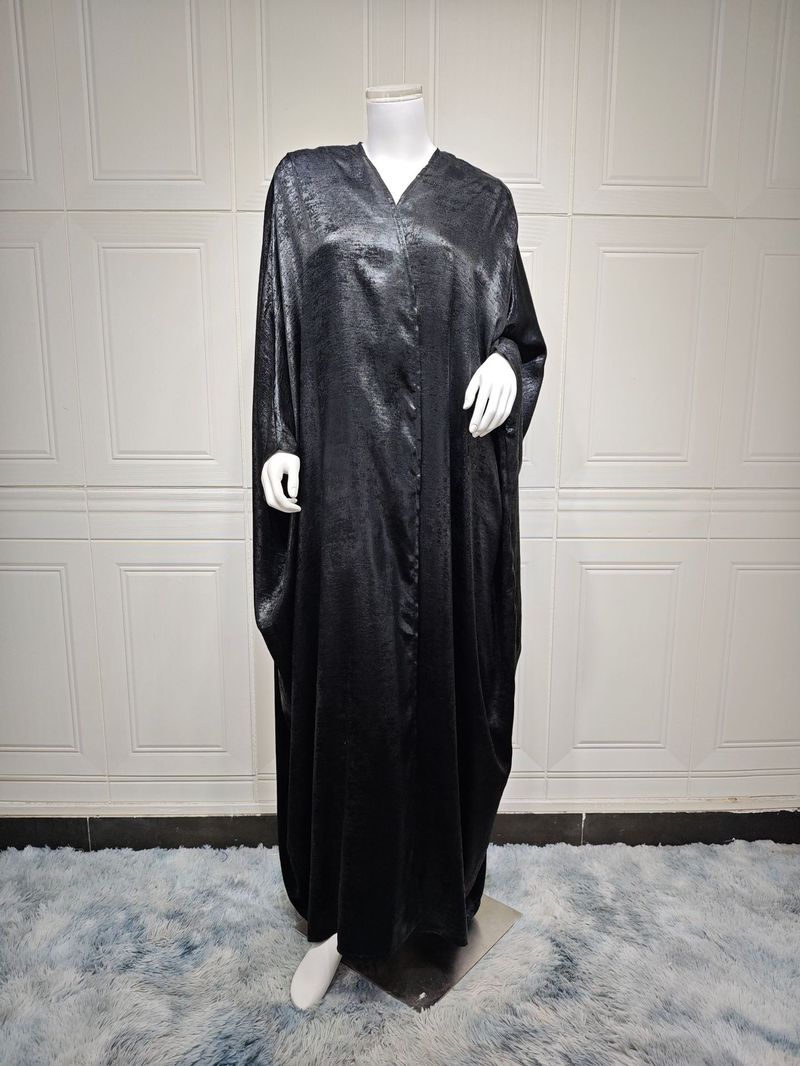 Women's Clothing Fashion Robe Dubai Large Size Cardigan Muslim_voghion.com
