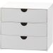 Creative Desktop Drawer Box Organizer Plastic Storage Cabinet Office Collection Home Cosmetics Daily Use_voghion.com