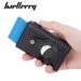 Baellerry's new carbon fiber card holder for men RFID side push aluminum box elastic card holder AirTag_voghion.com