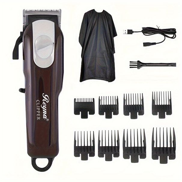 Akumulatorowa maszynka do strzyżenia Vintage T9 dla mężczyzn - profesjonalna maszynka do strzyżenia brody i włosów_voghion.com