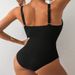 2025 New Bikini Strap Cover-Up Conservative One-Piece Swimsuit For Women High-End Hot Spring Swimwear_voghion.com