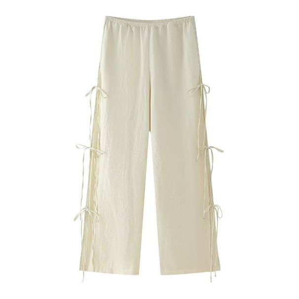 Neue Nylonhose im Pyjama-Stil für Damen im Sommer 2024_voghion.com