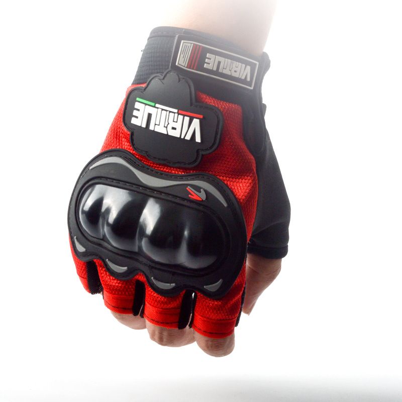 Luvas antiderrapantes para motociclistas, para homens e mulheres, para corrida de outono e verão, quatro estações, na moda_voghion.com