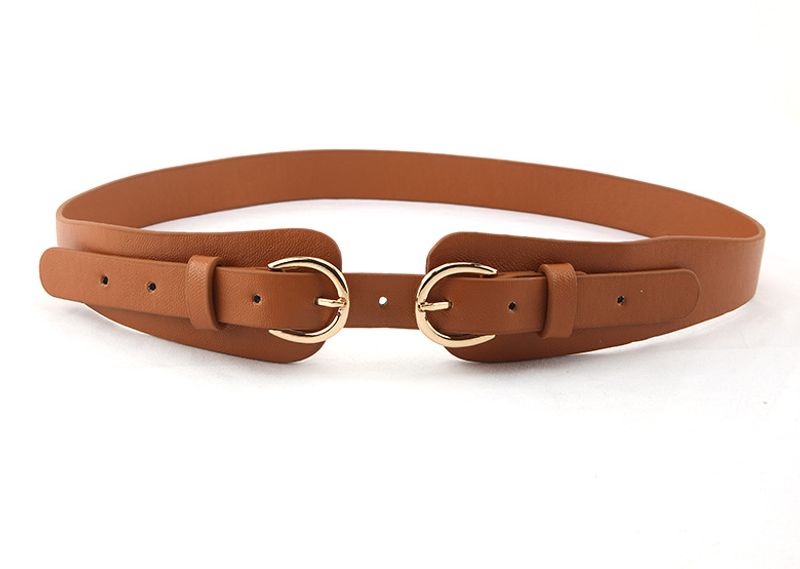 Koreaanse versie Dubbele knoop tailleband Modieus en trendy kostuumjasje, jas, jurk, tailleband, minimalistische riem_voghion.com
