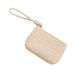 Straw Change Bag, Women's Woven Bag, Mini Clutch Bag, Cosmetic Storage Bag, Small Bag._voghion.com