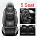 Universal Style Full Coverage Seat Cover For Golf 4 5 6 F10 F11 G30 Peugeot 207 206 MG4 Car Accessories Pu Leather_voghion.com