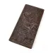 New Genuine Men's Dragon And Tiger Pattern Oil Wax Leather Long Wallet 80% Off Multi-Card Slots Money Clip Suit Bag_voghion.com