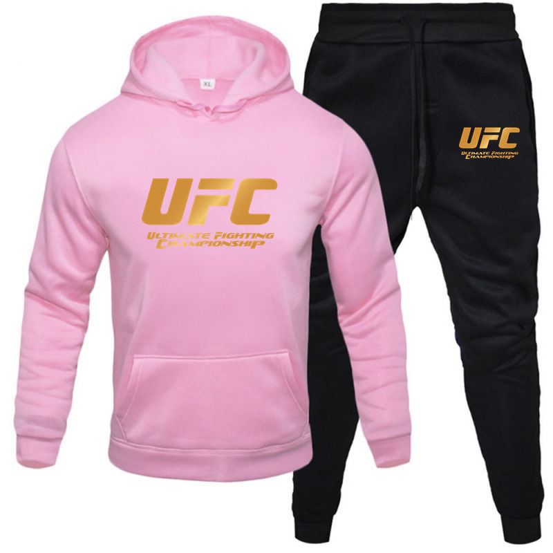 Neues Herbst-Set aus Kapuzenpullover und Hose für Studenten und Studentinnen, cool und trendy, lockerer und vielseitiger Kapuzenpullover, Anzug, lässige Hose, trendy_voghion.com