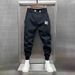 Men's Clothing Pants Men's Trendy Loose Sweatpants Versatile Skinny Pants Harem Pants Cuffed Sports Pants_voghion.com